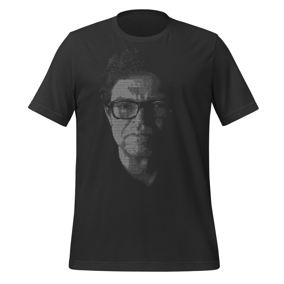 Image of the Yann LeCun ASCII ART T-Shirt (unisex) Dark Grey / M.