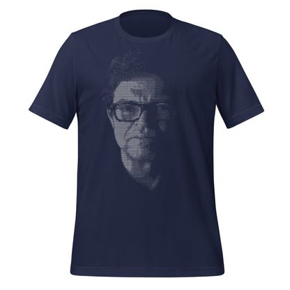 Image of the Yann LeCun ASCII ART T-Shirt (unisex) Navy / M.