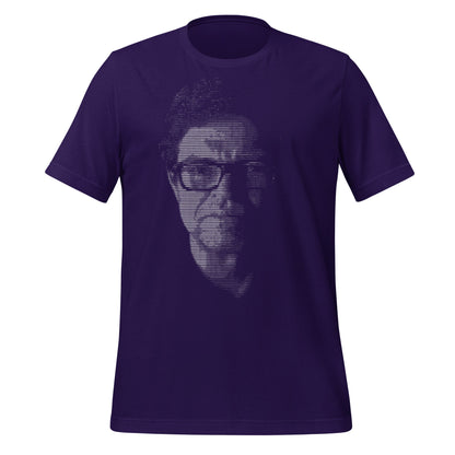 Image of the Yann LeCun ASCII ART T-Shirt (unisex) Team Purple / M.