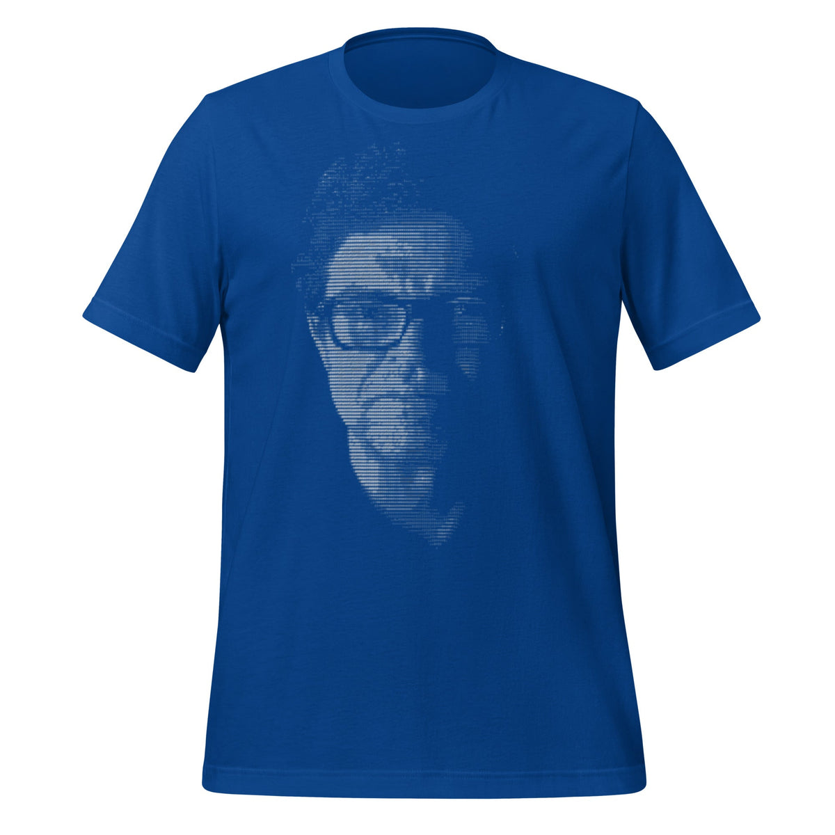 Image of the Yann LeCun ASCII ART T-Shirt (unisex) True Royal / M.