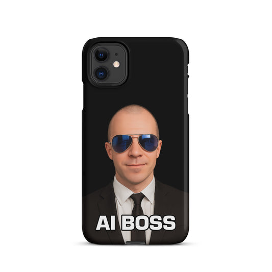 Image of the AI BOSS Yannic Kilcher Snap Case for iPhone iPhone 11.