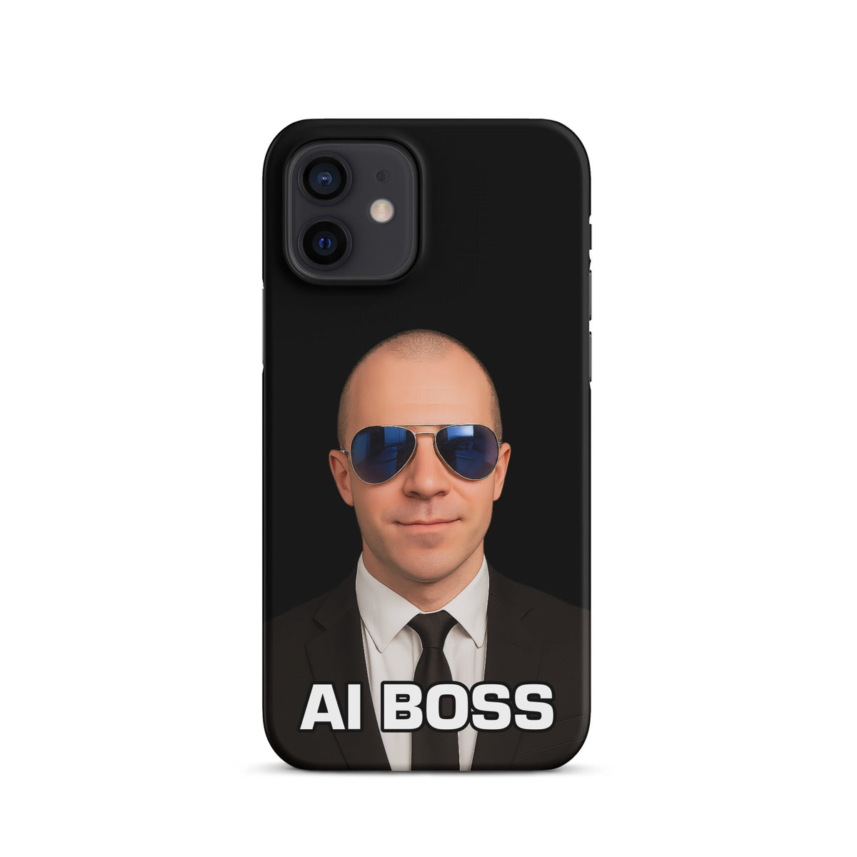 Image of the AI BOSS Yannic Kilcher Snap Case for iPhone iPhone 12.