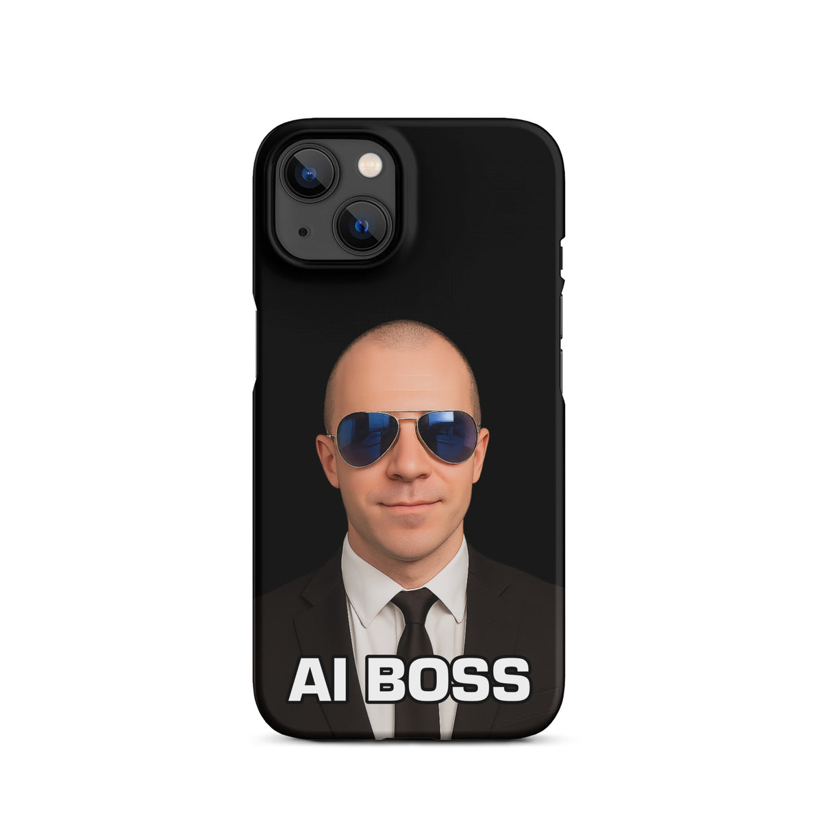 Image of the AI BOSS Yannic Kilcher Snap Case for iPhone iPhone 13.
