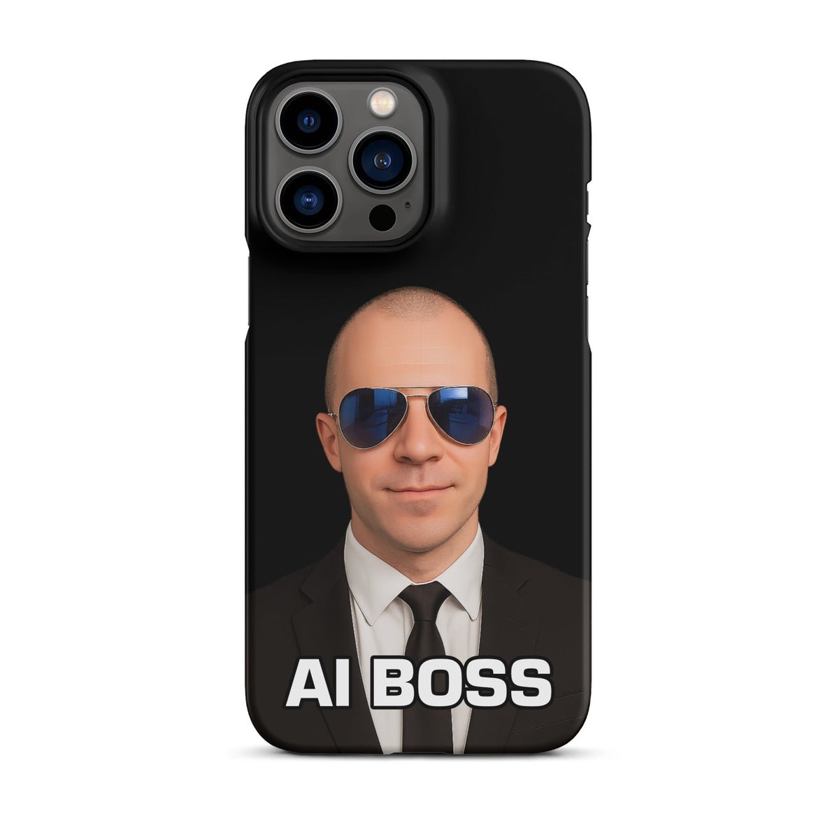 Image of the AI BOSS Yannic Kilcher Snap Case for iPhone iPhone 13 Pro Max.