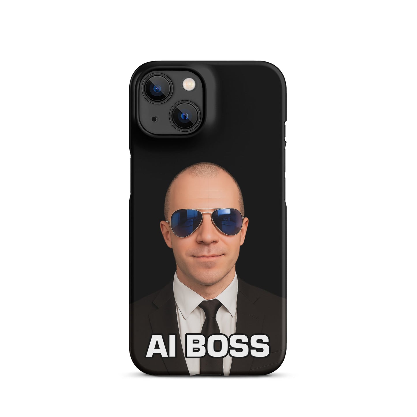 Image of the AI BOSS Yannic Kilcher Snap Case for iPhone iPhone 14.